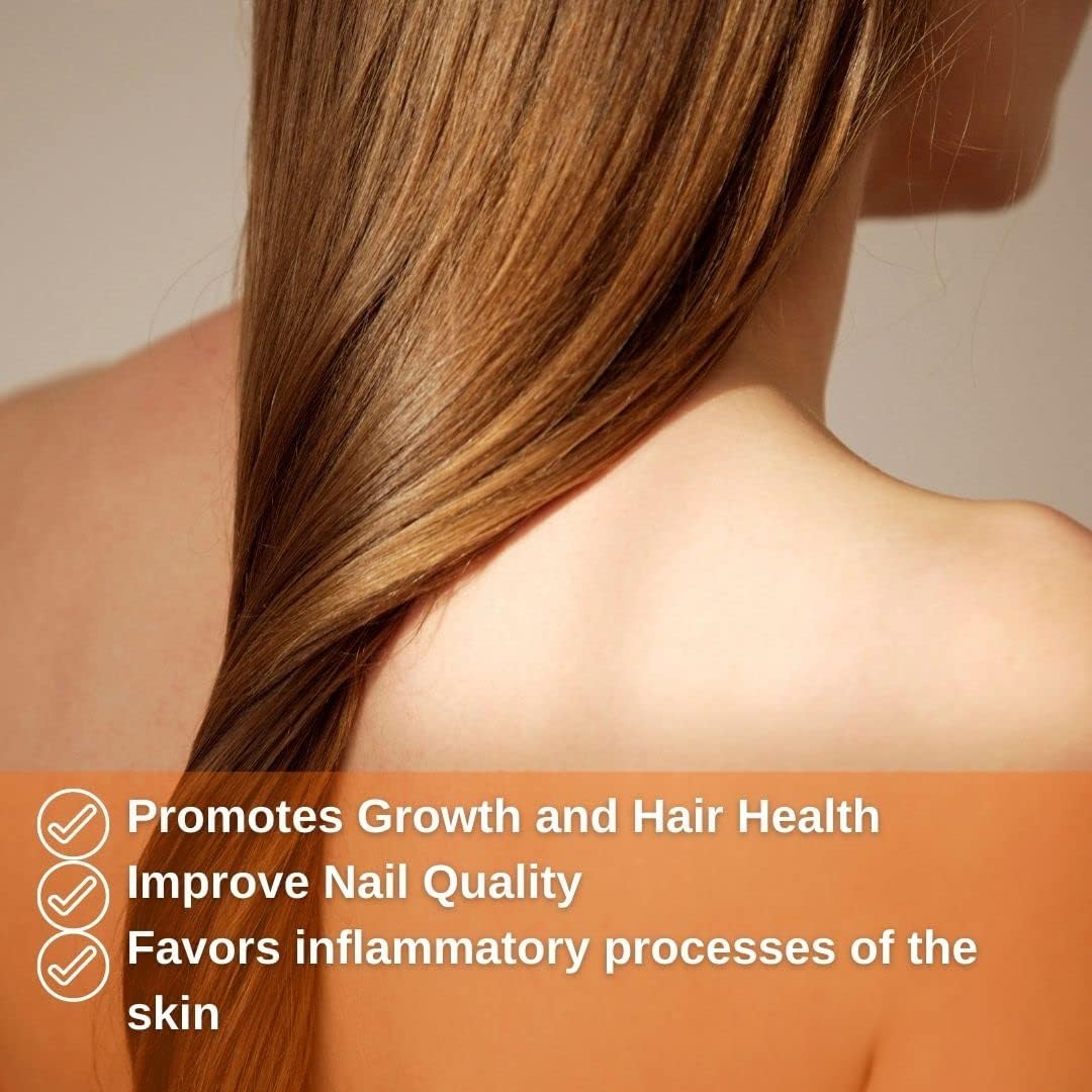 PHARMATECH Biotin 10000mcg Food Supplement for Hair, Skin & Nails - 120 Softgels - görsel 5