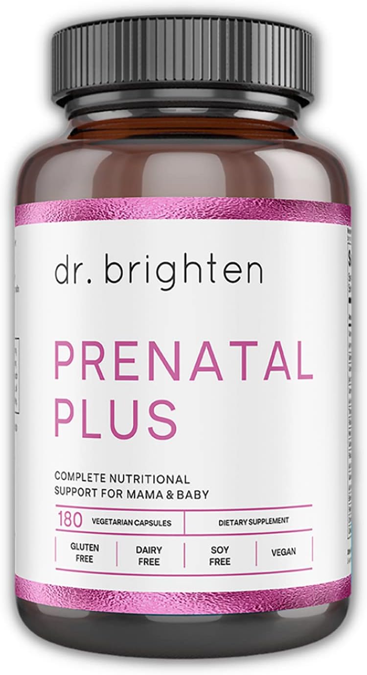 Dr. Brighten Prenatal Plus - Active B Vitamins, Minerals & Antioxidants - görsel 1