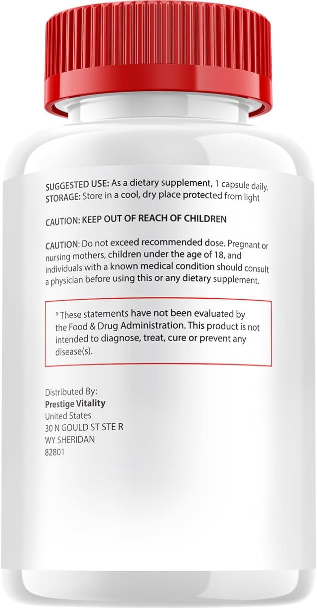 Gluco Bio Healthy Vitamin Capsules - All Natural Daily Supplement (2 Pack, 120 Capsules) - görsel 7