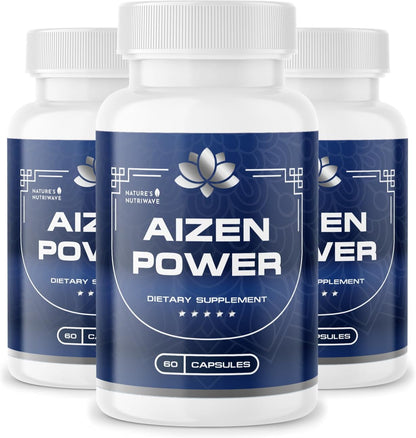 AizenPower – Original Formula Capsules – 60 Capsules, 3 Month Supply