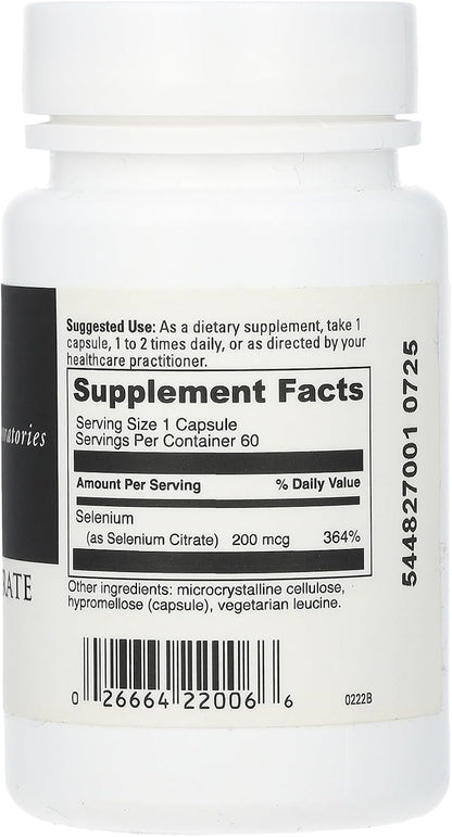 Selenium Citrate 60 VegiCaps – DAVINCI