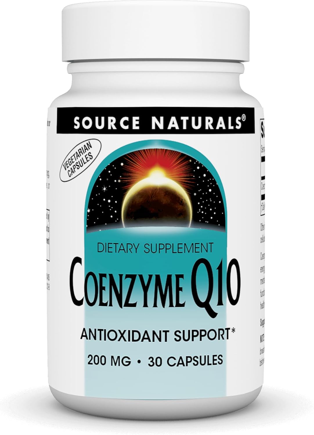 Source Naturals Coenzyme Q10 200 mg – 60 Vegetarian Capsules - görsel 5