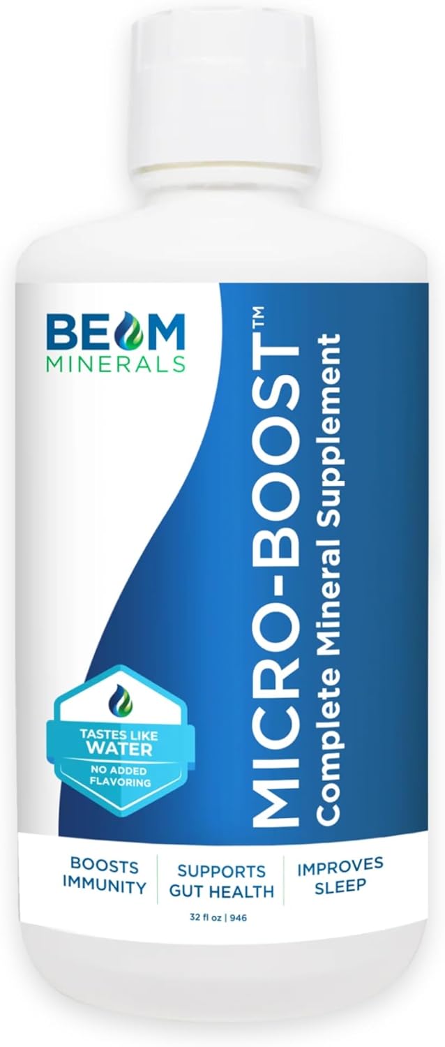 BEAM Minerals Micro-Boost | Complete Liquid Mineral Supplement | 946 ml - görsel 1