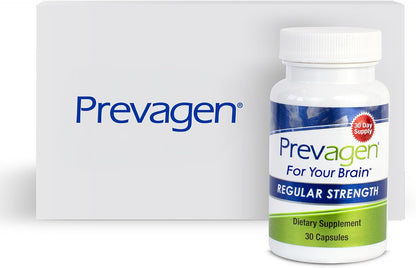 Prevagen Regular Strength – 30 Capsules – Brain Supplement with Apoaequorin and Vitamin D3