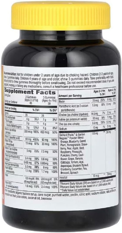 Nature's Way Alive! Kids Multivitamin Gummies, 90 Chews