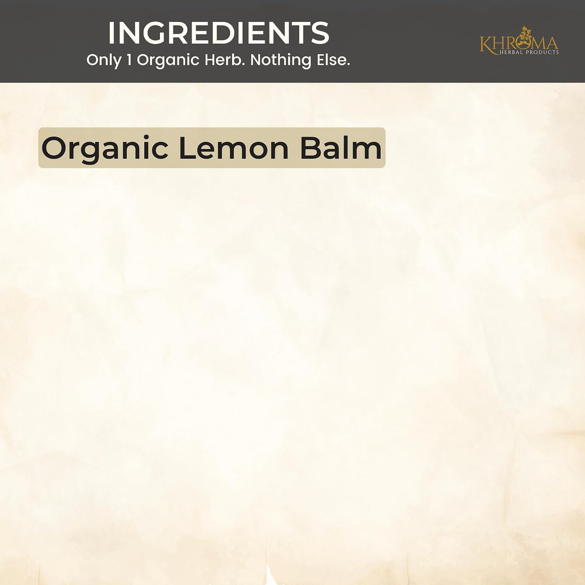Organic Lemon Balm 30 Servings - 800 mg Per Serving - 2 fl oz Liquid - Melissa Officinalis - görsel 2