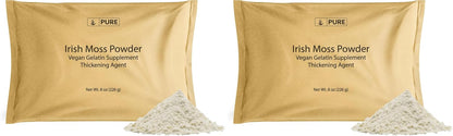 Pure Original Ingredients Irish Moss Powder (227g) Dried Carrageen Seaweed, Gluten-Free, Lab-Verified