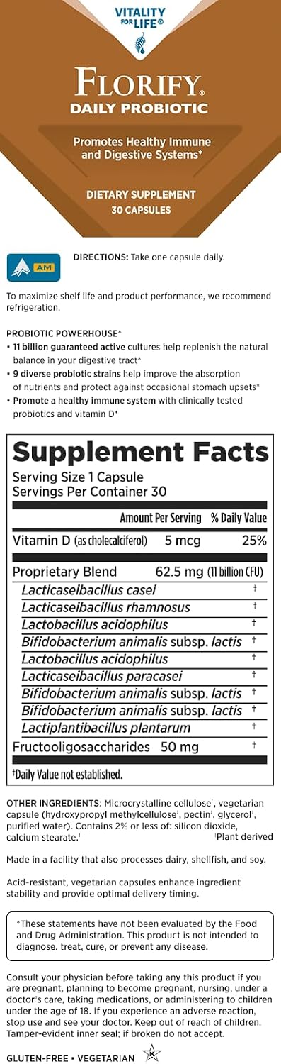 Melaleuca Florify Daily Probiotic 30 Capsules - görsel 2