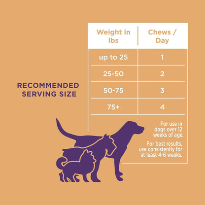 Natural Rapport Dog Skin & Coat Supplement – Salmon Oil Soft Chews, 120ct