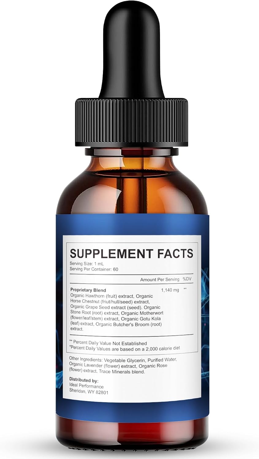 Nu Nerve Drops – Liquid Supplement for Nerve Health Support (Pack of 5) - görsel 2