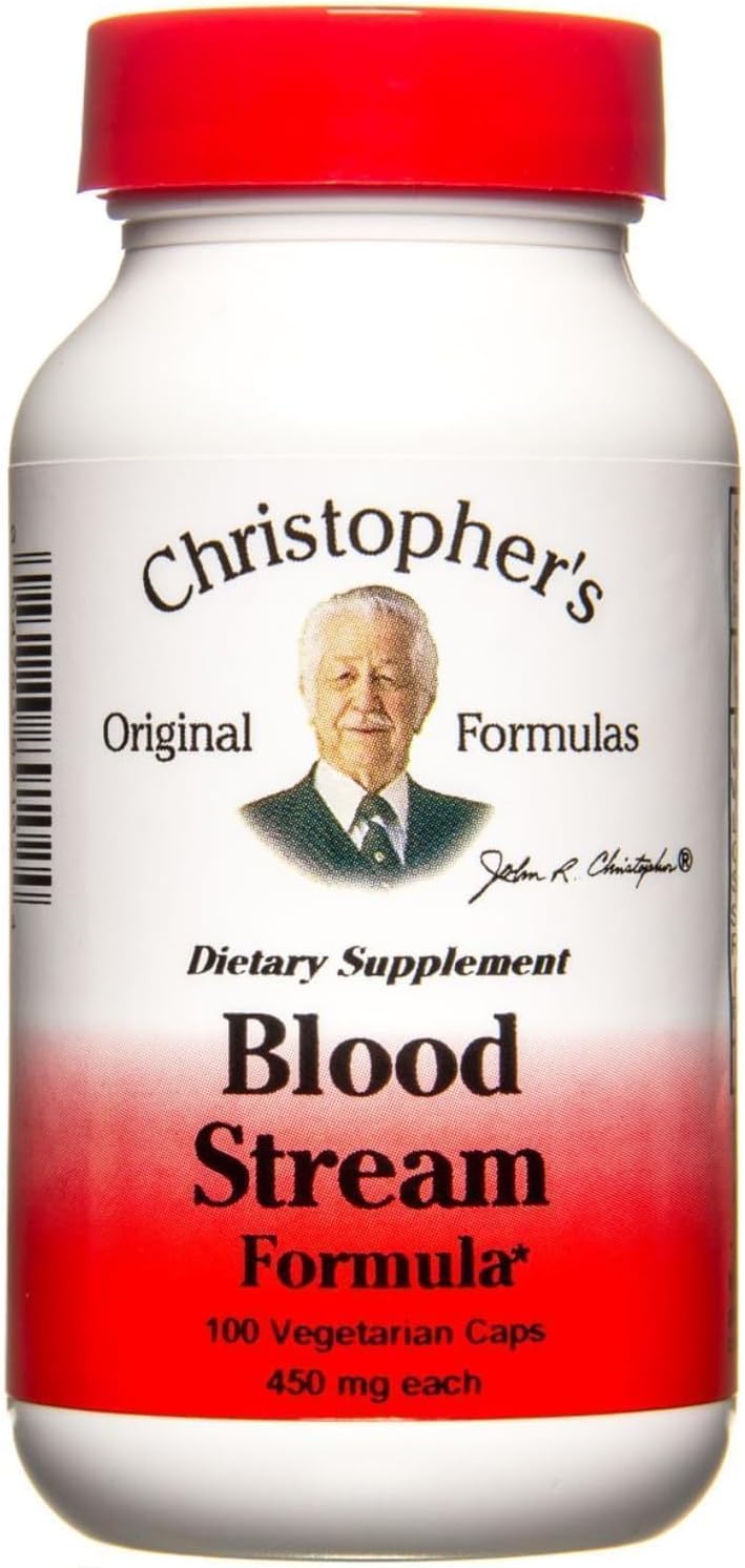 Christopher's Blood Stream Formula – Herbal Circulation & Vein Support - görsel 1