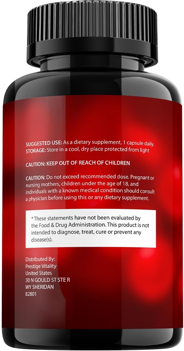 Clear Flux Capsules - All-Natural Advanced Food Supplement (5 Pack, 300 Capsules) - görsel 7