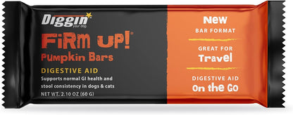 Diggin' Your Dog - Firm Up! - Pumpkin Bars - Single Bars