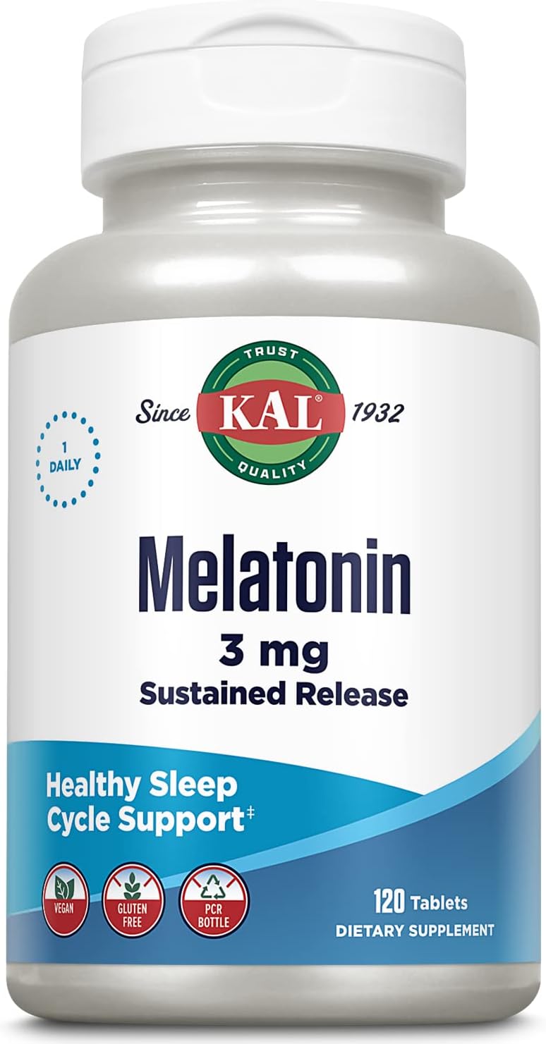 KAL 3 mg Melatonin Tablets, 60 Tablets - görsel 4