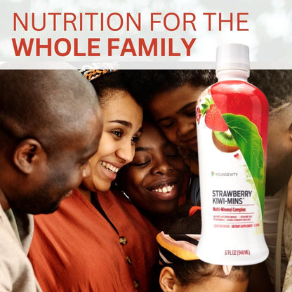 Youngevity Strawberry Kiwi-Mins Plant – Normal bone maintenance – Calcium and other minerals are needed for – Image 3