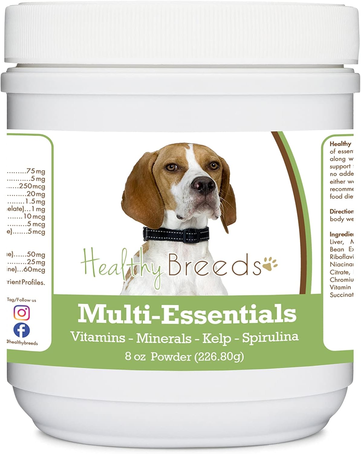 Healthy Breeds English Pointer Multi-Essentials Powder for Dogs, 8 oz - görsel 1