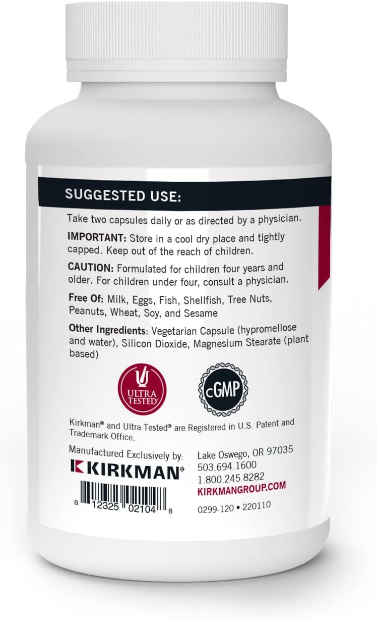 Kirkman Children's Multivitamin & Mineral Capsules – 120 Capsules - görsel 3