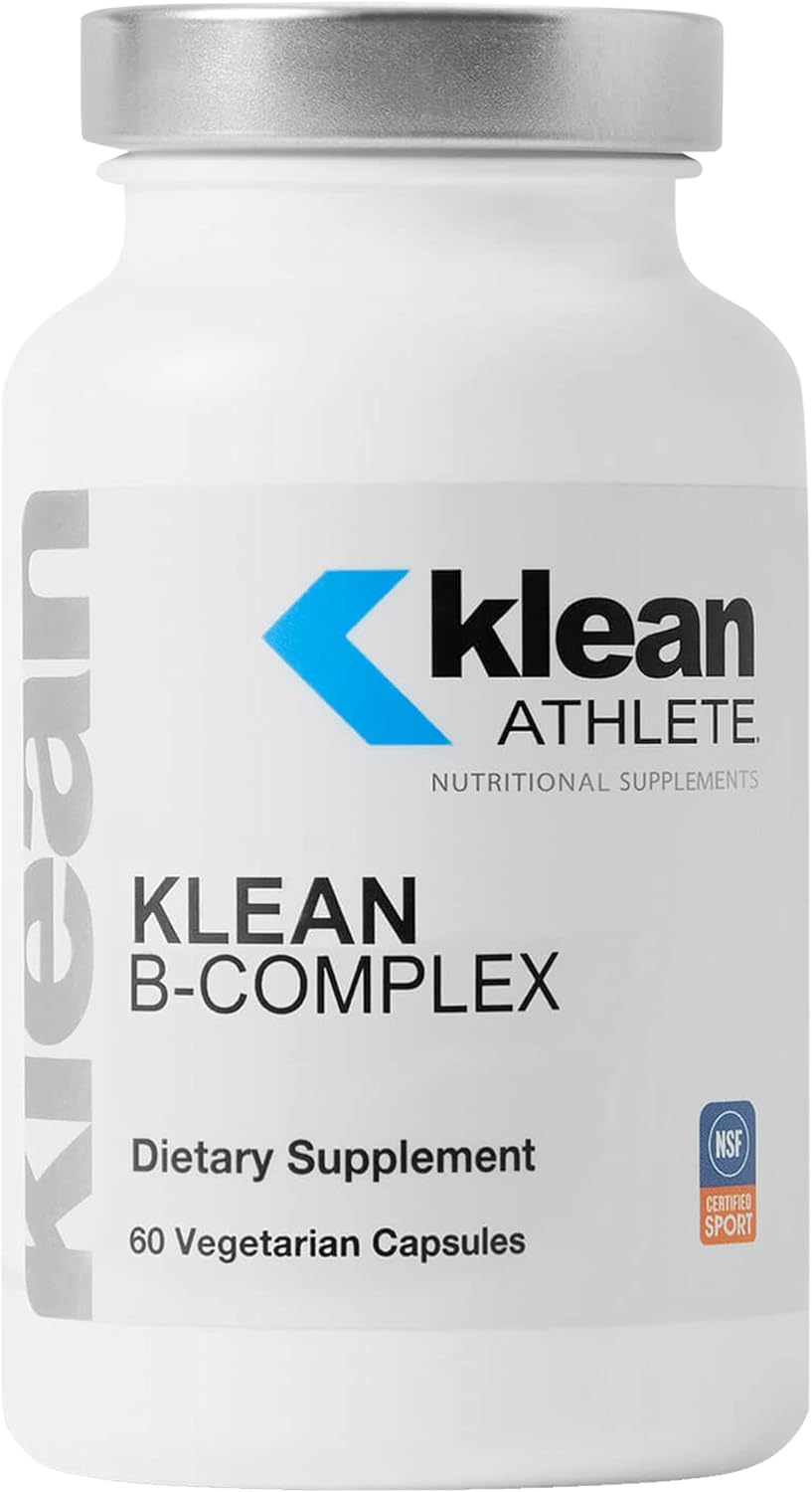 Klean Athlete Klean B-Complex – NSF Certified for Sport, 60 Vegetarian Capsules - görsel 1