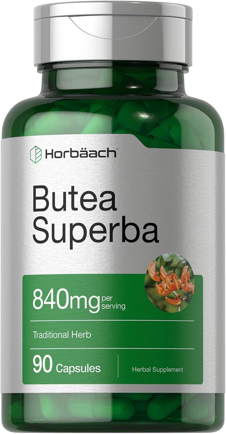 Horbäach Butea Superba Root Food Supplement - 840mg, 90 Capsules - görsel 1