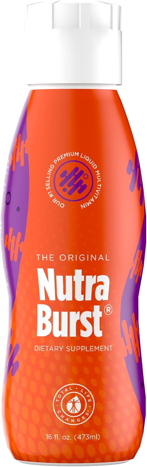 Total Life Changes NutraBurst - Liquid Multivitamin, Daily Nutritional Support, Packed with Essential Vitamins and Minerals, 473 ml - görsel 1