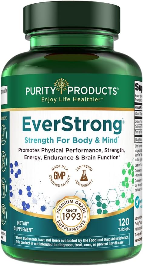 EverStrong Creatine Monohydrate Blend – Joint, Muscle & Energy Support (120 Tablets) - görsel 1