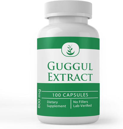 PURE ORIGINAL INGREDIENTS Guggul Extract, (100 Capsules) Always Pure, No Additives or Fillers, Lab Tested
