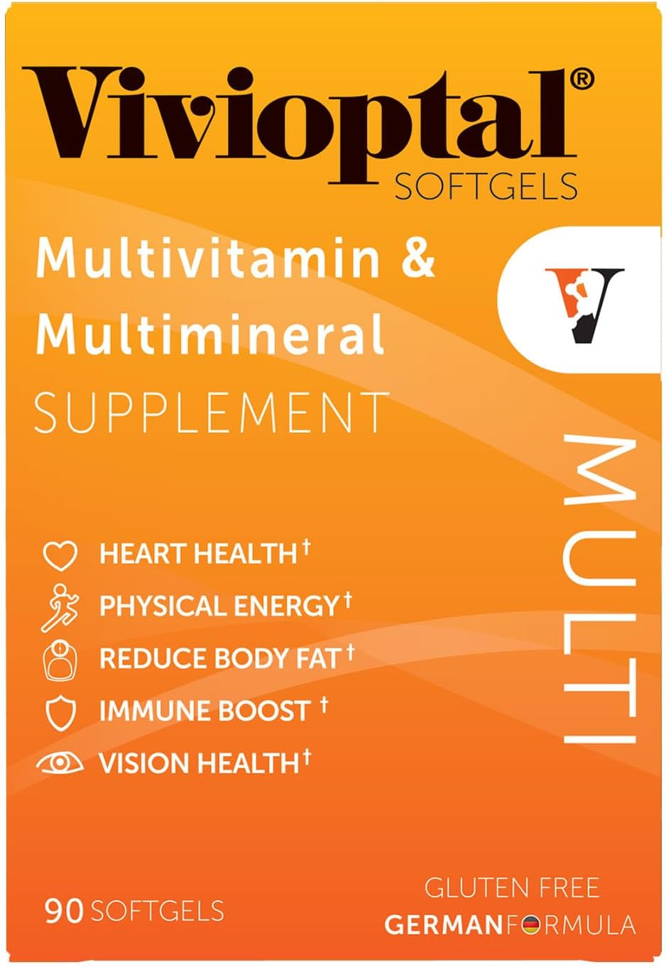 Vivioptal Multi Multivitamin and Multimineral Softgels, 90-Count (One Year Supply) - görsel 3