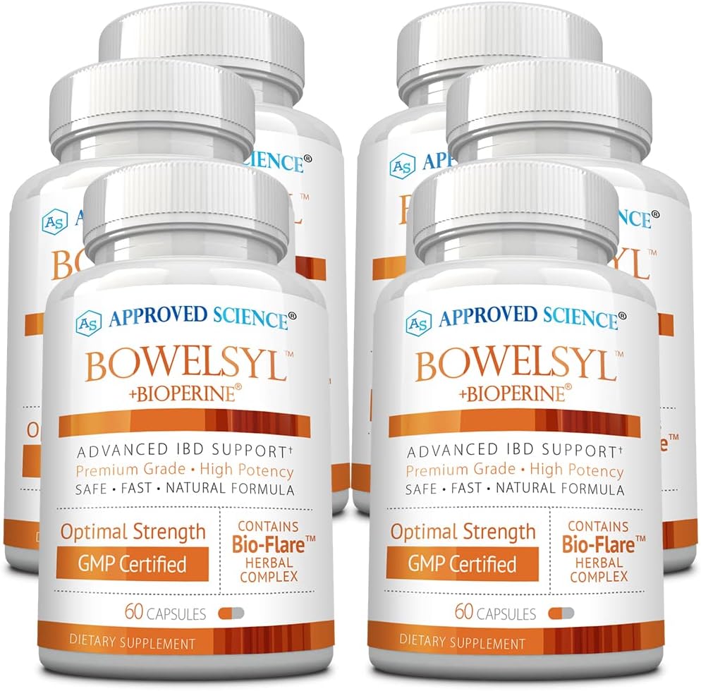 Approved Science Bowelsyl - 360 Capsules - GI Tract Support & Nutrient Absorption - görsel 8