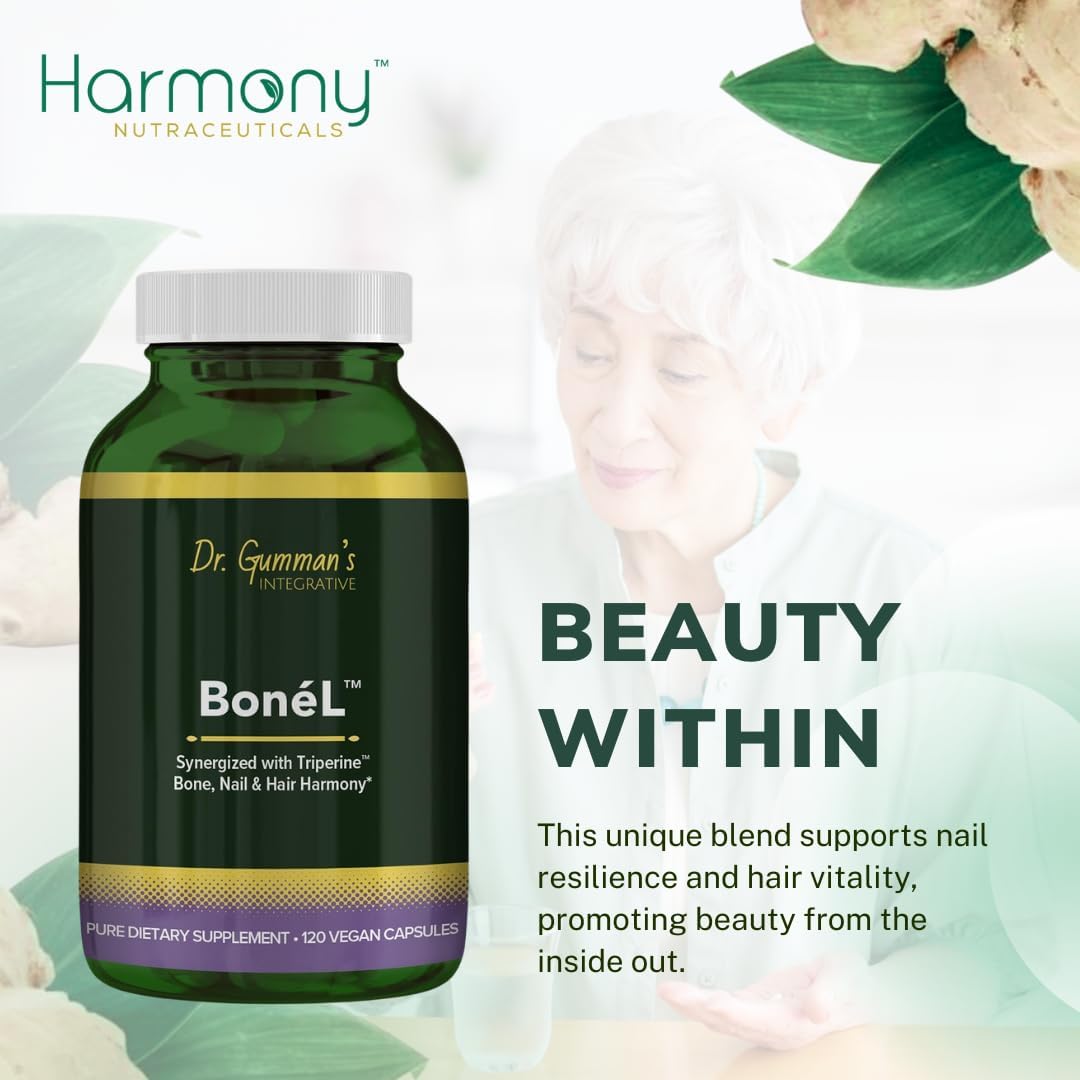 Bone'L – Bone, Nail & Hair Harmony, High Potency, Vegan Capsules - görsel 9