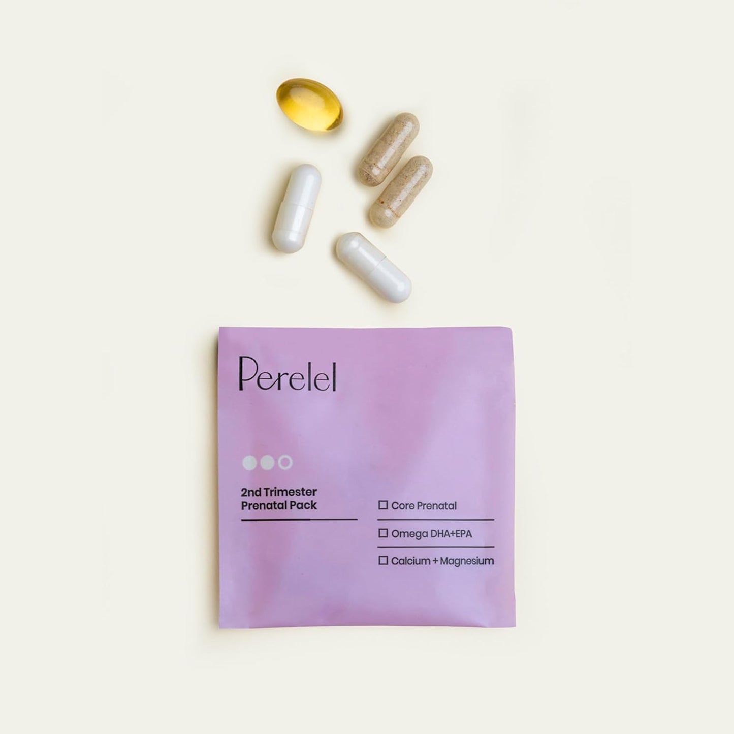 Perelel 2nd Trimester Prenatal Pack - 30 Daily Pill Packs - görsel 6