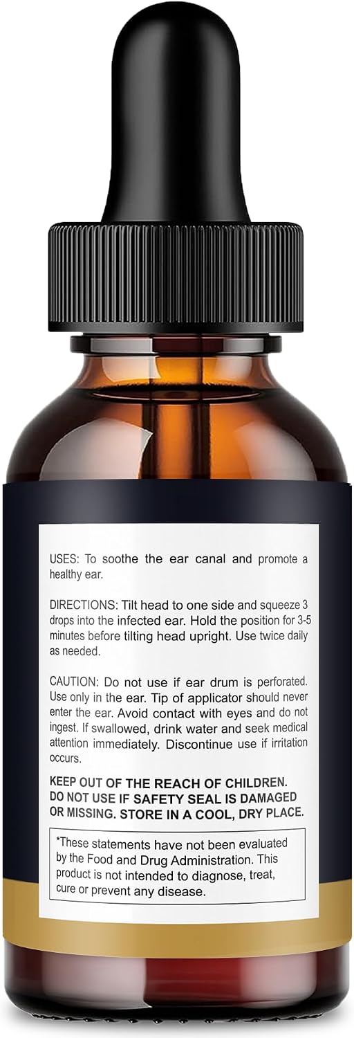 Sonofit Ear Health Drops – Dietary Supplement for Auditory Wellbeing (3 Pack) - görsel 3