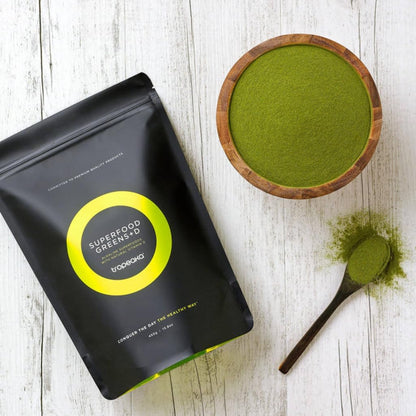 Tropeaka Superfood Greens + D – Organic Superfood Powder with Vitamin D for Energy, Immunity & Digestive Health