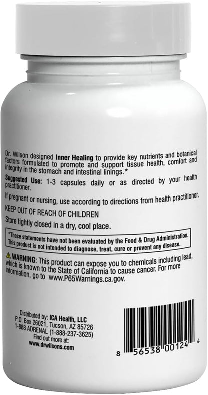 Dr. Wilson's Inner Healing 90 Capsules – Support for Gut Health and Comfort