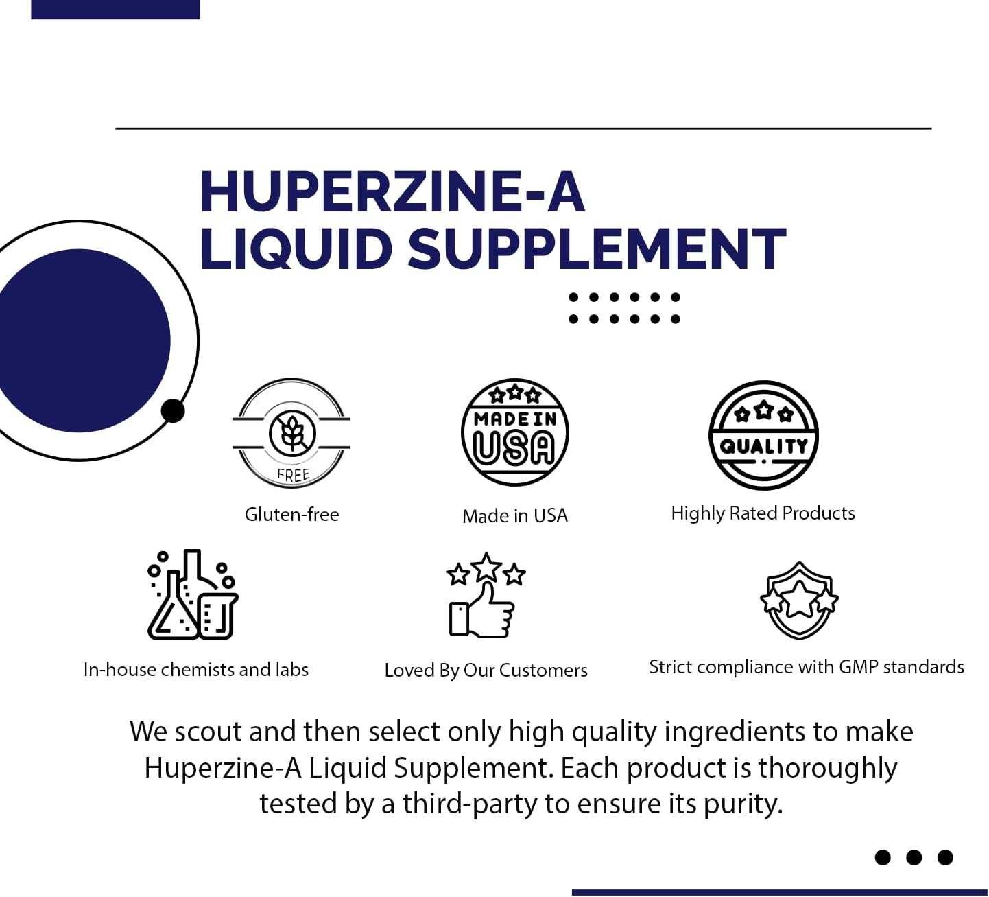 ABCOCID Huperzine-A Liquid Supplement, 360 mcg per Serving, 4 fl oz (240 Servings) - görsel 6
