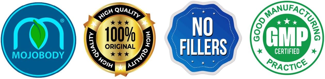 MOJObody Freeze Dried Marine Phytoplankton with BioPerine - Brain & Heart Health Support, 60 Capsules - görsel 4