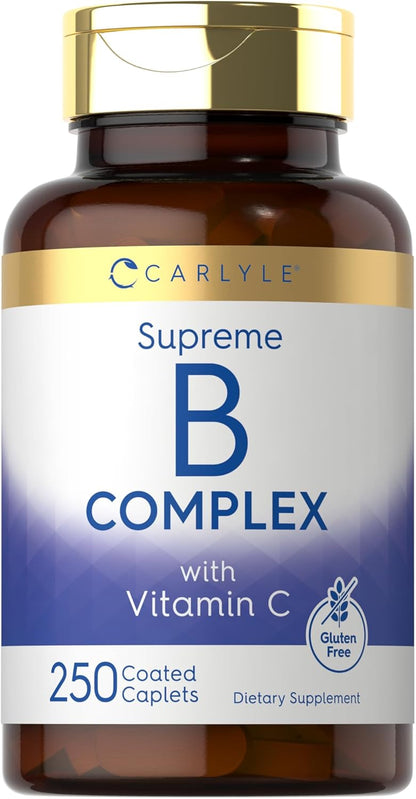 Carlyle Vitamin B Complex with Vitamin C - 250 Tablets