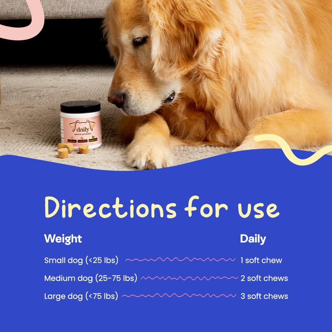 DLY PETS Probiotics for Dogs - Turkey Flavour - 30 Soft Chews - görsel 5