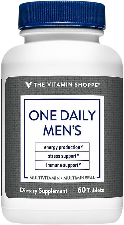 The Vitamin Shoppe One Daily Men's Multivitamin Multimineral, 60 Tablets