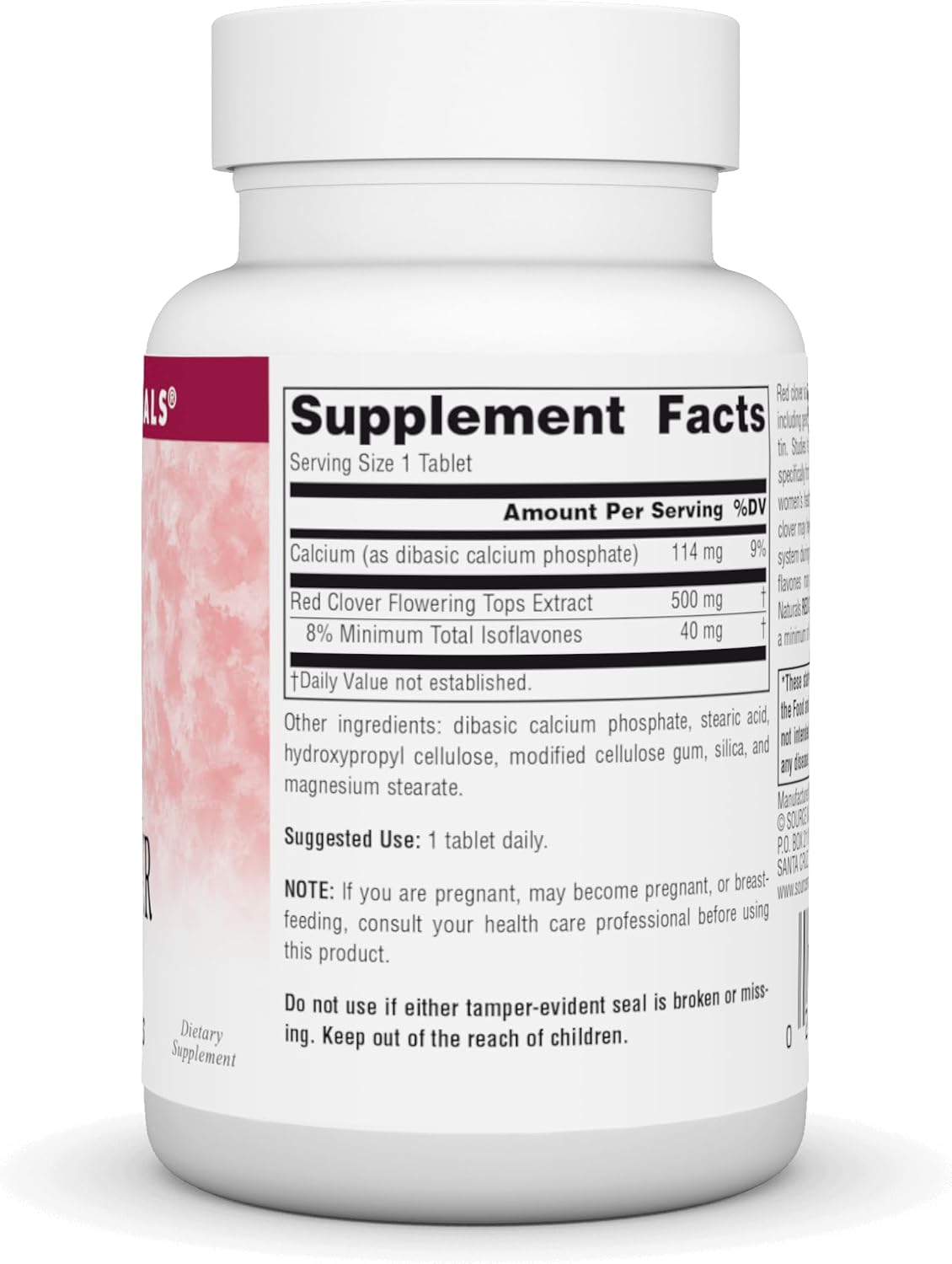 Source Naturals Eternal Woman Red Clover Extract 500 mg - 60 Tablets - görsel 2