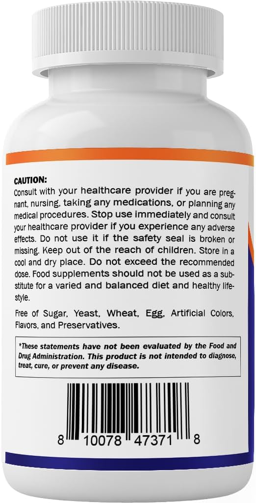 Vitamatic Berberine Supplement 500mg - 60 Vegetable Capsules - 2 Bottles - görsel 9