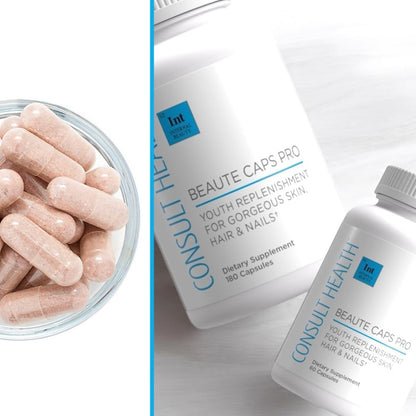 Consult Health Beaute Caps PRO - Biotin 10,500 µg with Collagen & MSM - Hair, Skin & Nails Supplement – Image 9