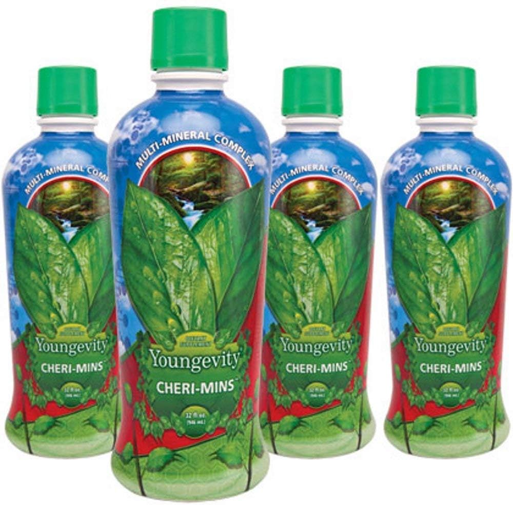 Youngevity Cheri-Mins™ Plant Derived Liquid Minerals - Great Tasting Formula - 77+ Natural Unaltered Trace Minerals - Colloidal Form Humic Shale (946 ml - Pack of 2) - görsel 9