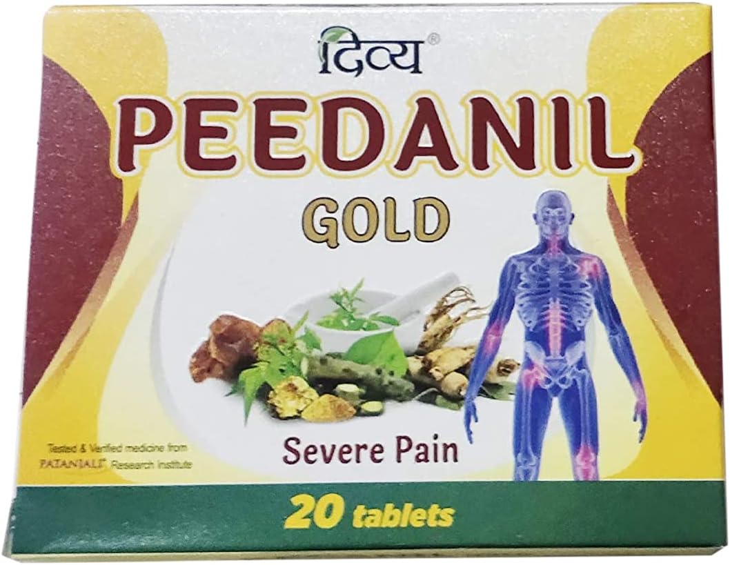Patanjali Ayurved Ltd Divya Peedanil Gold Tablet (60 TAB) – Pack of 3 - görsel 1