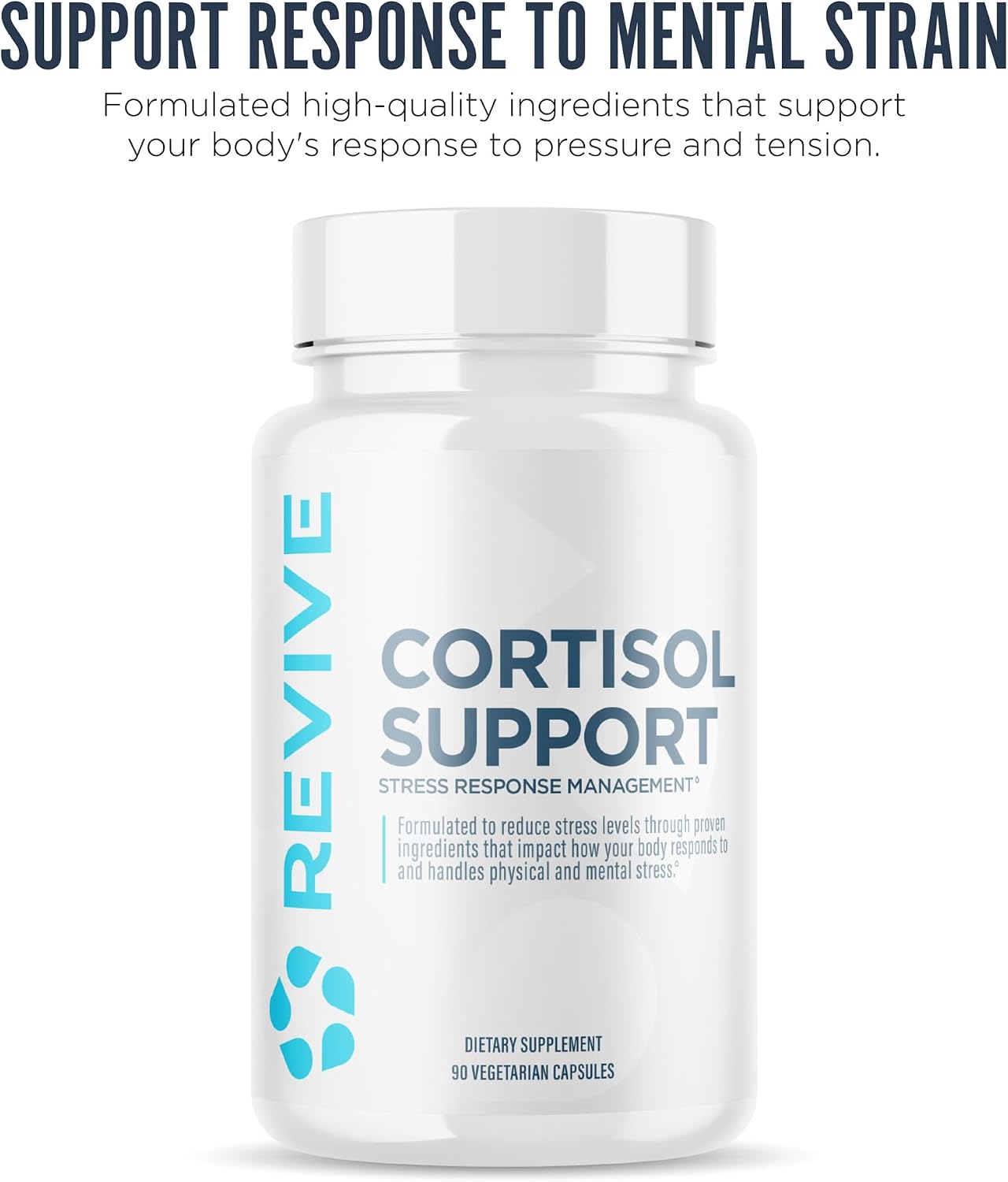 Revive MD Cortisol Manager, 90 Vegetarian Capsules - görsel 3