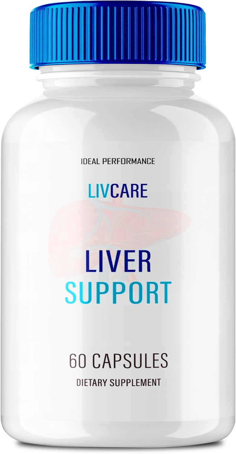 LivCare Capsules - Official LivCare Advanced Supplement Capsules - Maximum Strength, All Natural - 60 Capsules - görsel 1