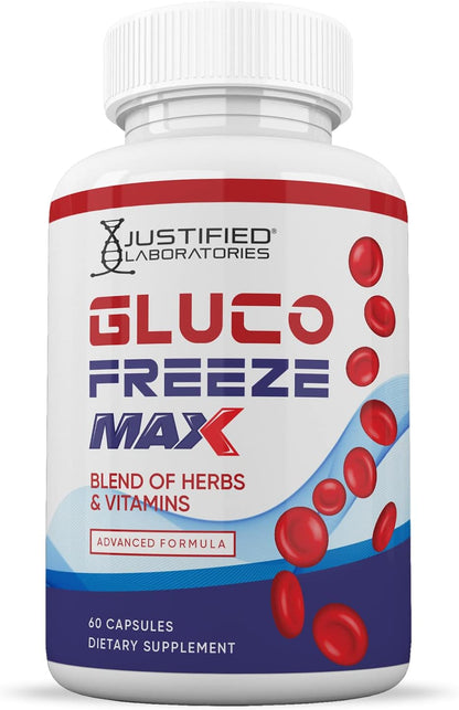 Glucofreeze Max Advanced Formula - 3 Pack (180 Capsules)