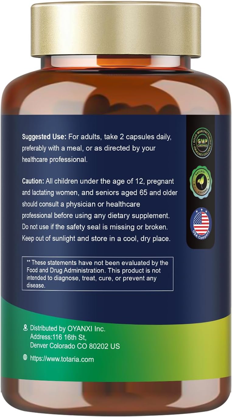 Citrus Bergamot Supplement for Cholesterol – Italian Citrus Bergamot & Plant Sterols, Vegan, Non-GMO, 120 Capsules - görsel 7