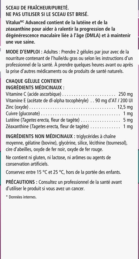 Vitalux Advanced Soft Gels – 90 Capsules - görsel 2