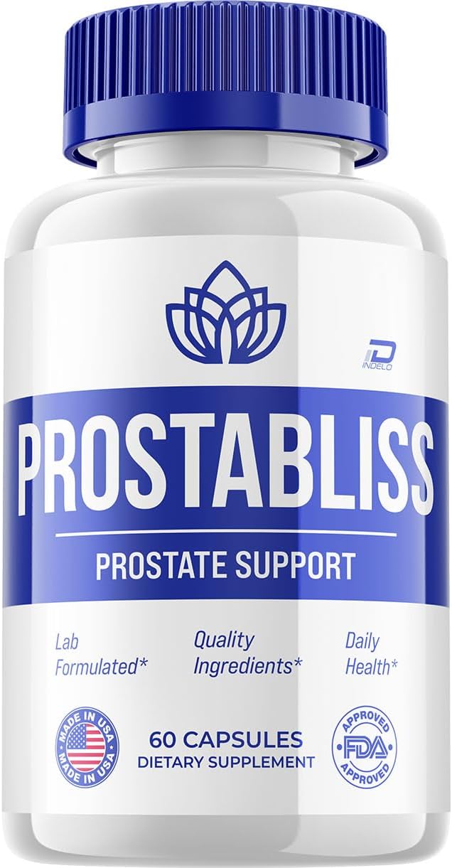 Prostabliss Food Supplement for Men – All-Natural Men's Health Formula, 60 Capsules - görsel 1
