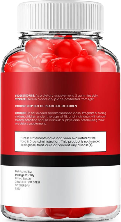 Crave Keto ACV Gummies - Advanced Formula, 2 Pack (120 Gummies)